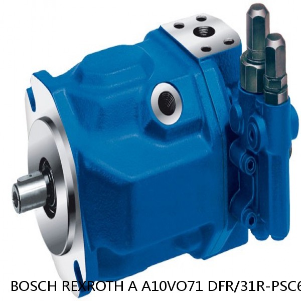 A A10VO71 DFR/31R-PSC62K07 BOSCH REXROTH A10VO Piston Pumps #1 small image