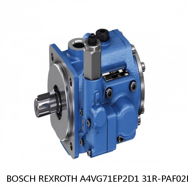 A4VG71EP2D1 31R-PAF02F041S-S+A4VG28 BOSCH REXROTH A4VG Variable Displacement Pumps #1 image