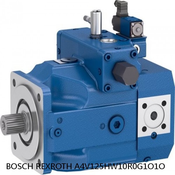 A4V125HW10R0G1O1O BOSCH REXROTH A4V Variable Pumps #1 image