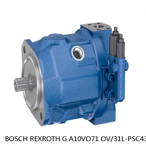 G A10VO71 OV/31L-PSC43N BOSCH REXROTH A10VO Piston Pumps #1 image