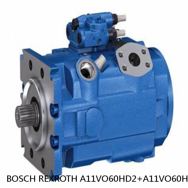 A11VO60HD2+A11VO60HD2 BOSCH REXROTH A11VO Axial Piston Pump #1 image