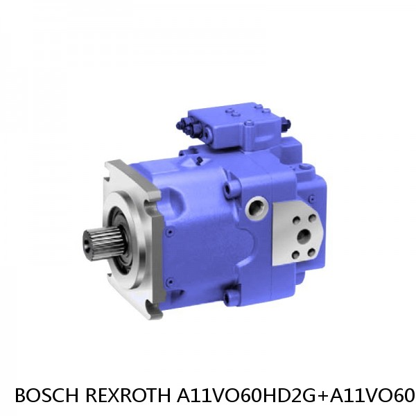 A11VO60HD2G+A11VO60HD2 BOSCH REXROTH A11VO Axial Piston Pump #1 image