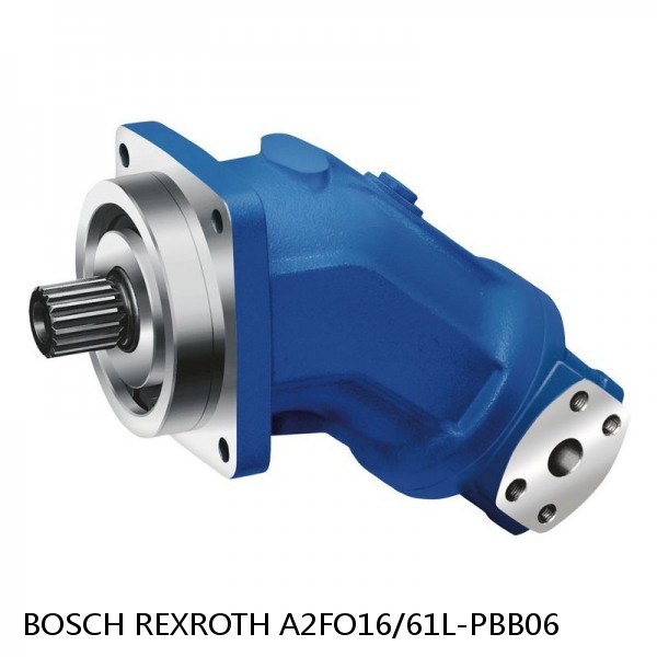 A2FO16/61L-PBB06 BOSCH REXROTH A2FO Fixed Displacement Pumps #1 image